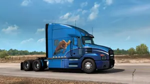 Paintjob für das Abschließen des World of Trucks-Events