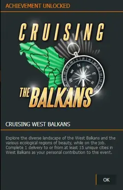 Logo und Städte des West Balkans-DLCs