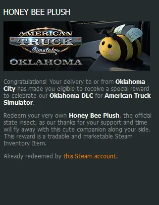 Datei:WoT Cruising Oklahoma Honey Bee Plush.jpg